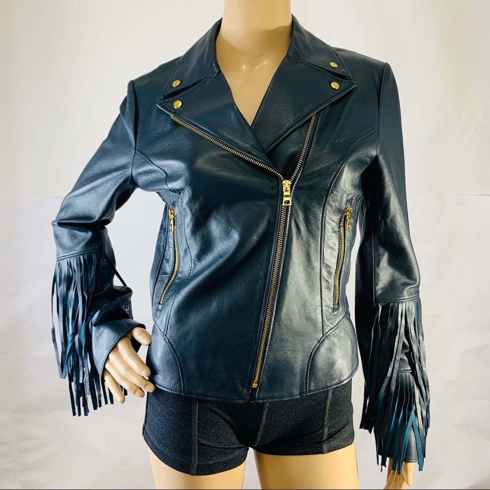 Noize Boston Proper Genuine Leather Moto Jacket